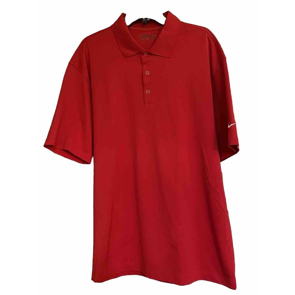 Nike Golf‎ Shirt Tour Performance Dri-Fit Polo Athleasure Athletic Mens XL